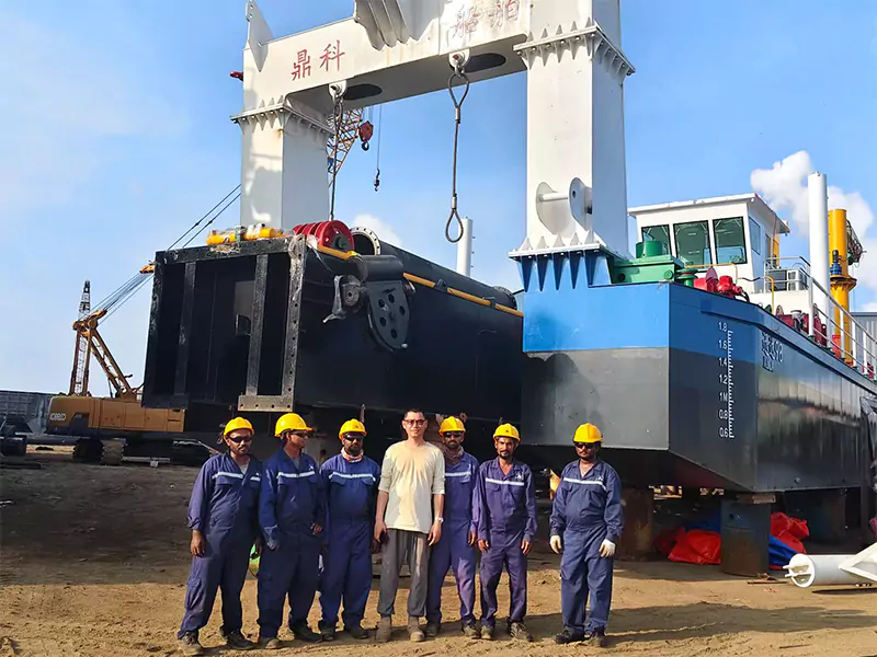 Dingke Company har nått ett djupgående samarbete med utländska kunder.