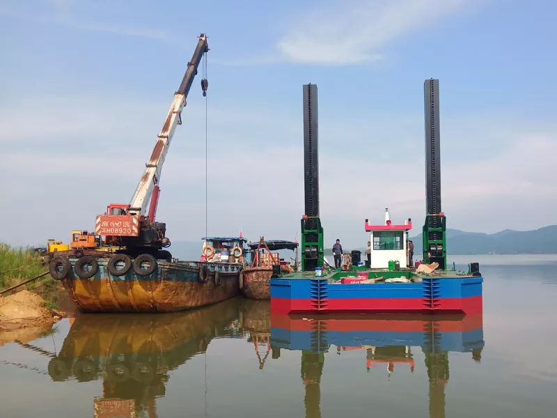 River Grävmaskin Plattform