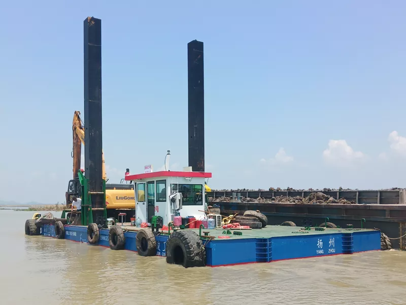 Spud Grävmaskin Plattform